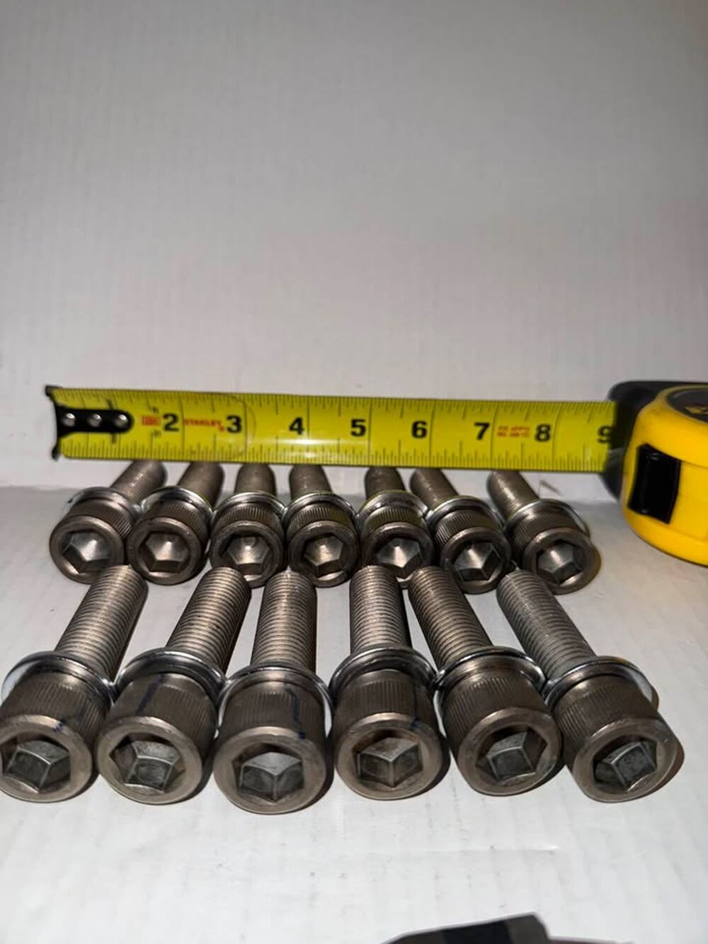 M16x2.0x60mm 10.9 grade alloy steel screw bolt qty 13 (With Washers!)